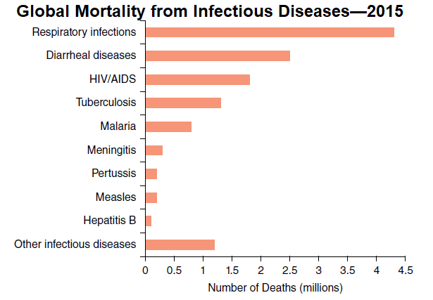 Global Mortality from Infectious Diseases—2015