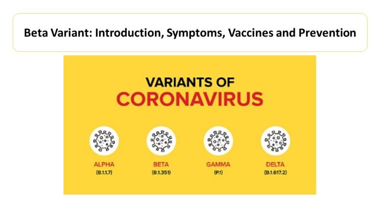 Beta Variant: Introduction, Symptoms, Vaccines and Prevention