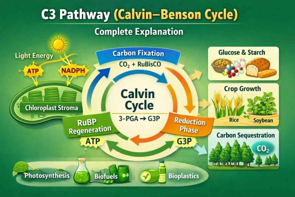 C3 Pathway (Calvin–Benson Cycle)