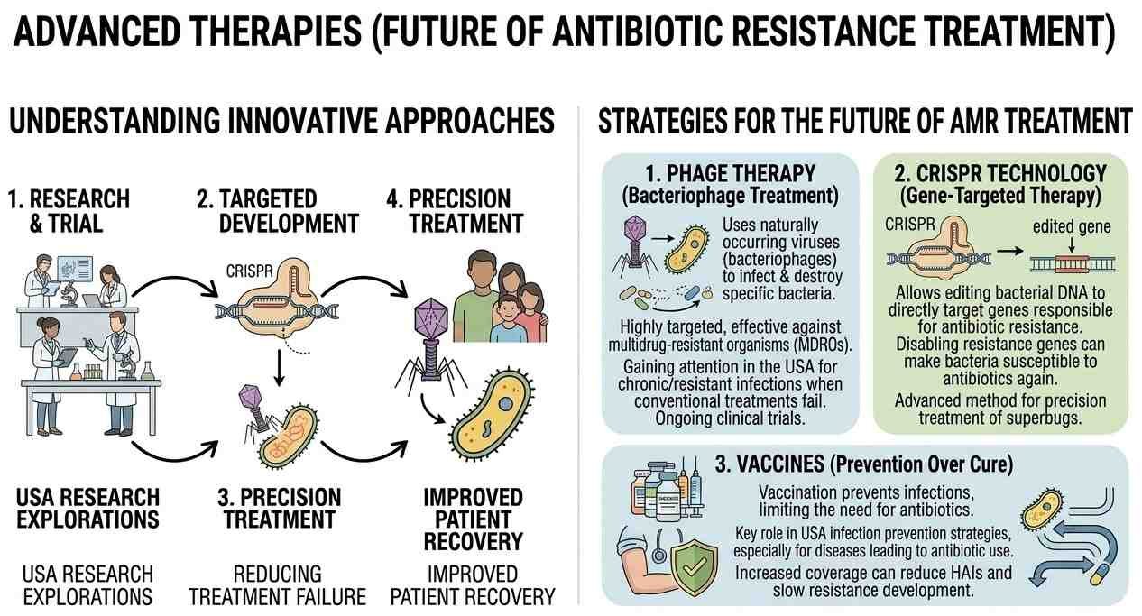 Advanced Therapies (Future of Antibiotic Resistance Treatment)