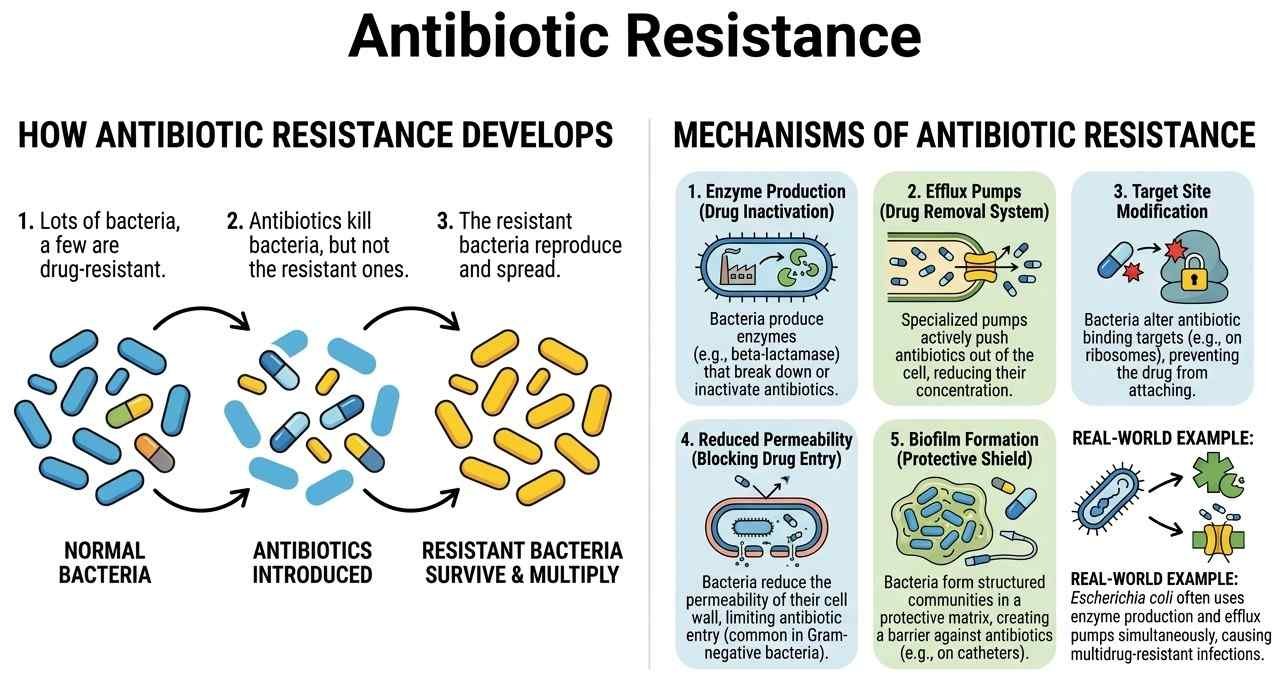 Mechanisms of Antibiotic Resistance