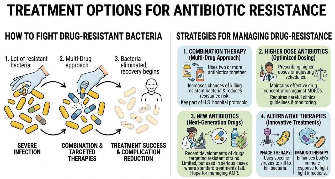 Treatment Options for Antibiotic Resistance